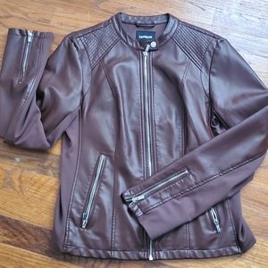 Vegan Leather Jacket